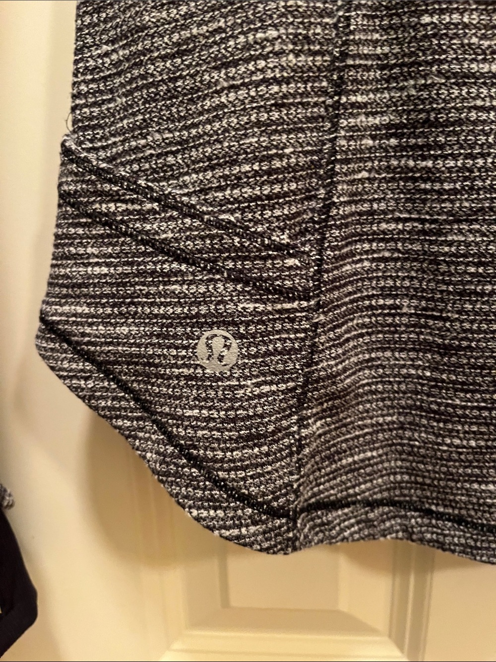 Lululemon athletica Gray and Black Tech-Trim Utility Pullover - Picture 4 of 11